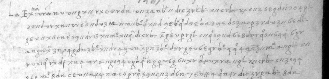 Maffeo da Treviglio's cipher despatch
