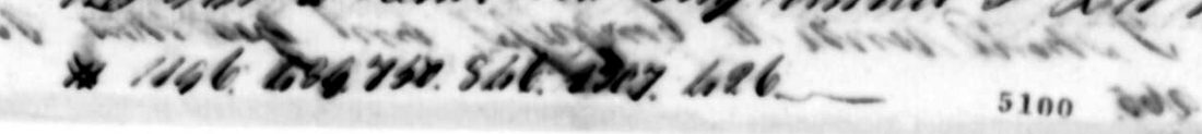 The foot of a page in Barclay's hand: an asterisk followed by 1196. 1084. 758. 861. 1307. 626 and a dash