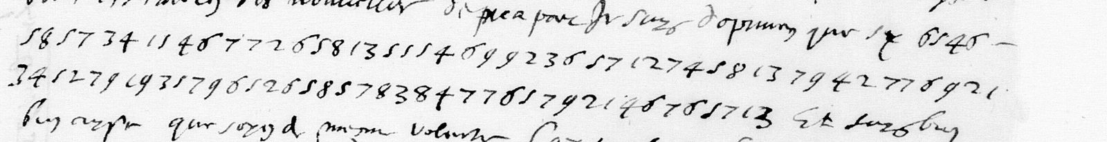 Lines 19 to 22 of the same copy, the third passage in figures