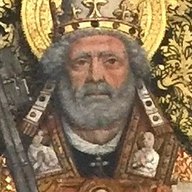 Benedict XIII (Pedro de Luna): Benedict XIII as St Peter, panel by Joan Reixach, 15th century. Wikimedia Commons, public domain. Benedict XIII (Pedro de Luna)
